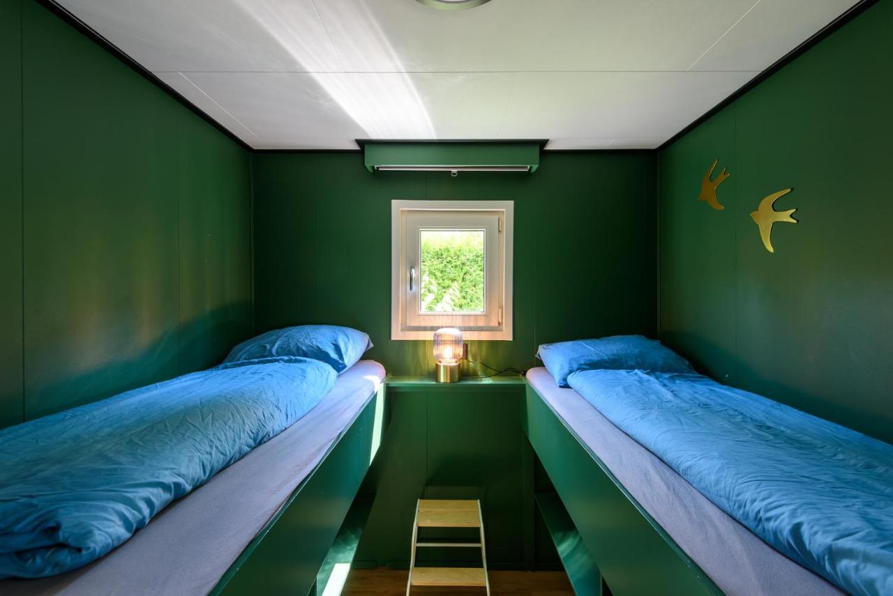 פוטן Gezellig Chalet Aan De Veluwse Bosrand מראה חיצוני תמונה